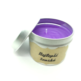 Vonná svíčka v plechovce růžový květ