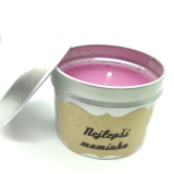 Vonná svíčka v plechovce černý rybíz