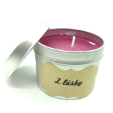 Vonná svíčka v plechovce černý rybíz
