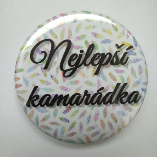 Placka, odznak velikosti 58 mm