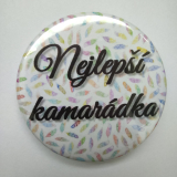 Placka, odznak velikosti 58 mm