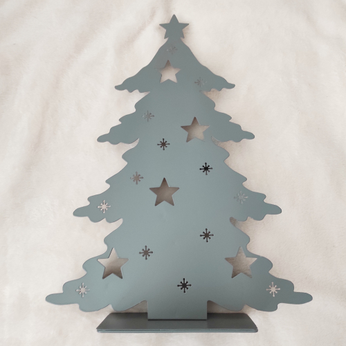 Vánoční porcelánový svícen sob