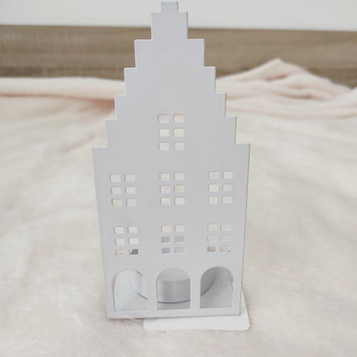 Vánoční porcelánový svícen sob