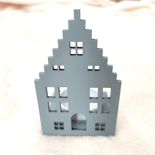 Vánoční porcelánový svícen sob