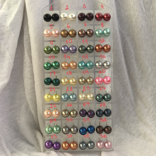 Náušnice oboustranné