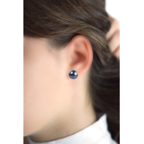 Náušnice kovové květiny, varianty na výběr