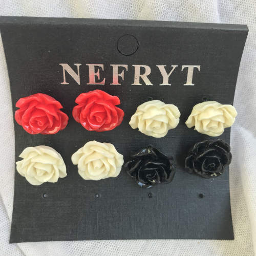 Náušnice oboustranné