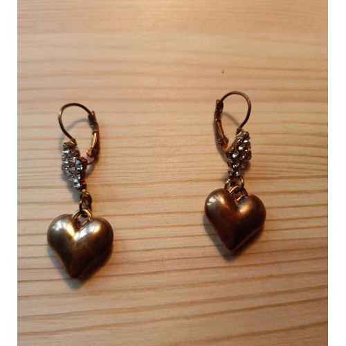 Náušnice se srdcem