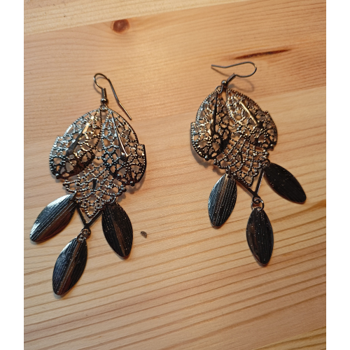 Náušnice prořezávané