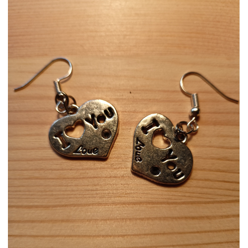 Náušnice I You Love