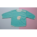 Dívčí mikina / motiv kotě / tyrkisová zeleň