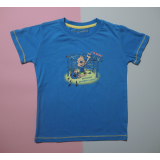 Chlapecké tričko / modré / motiv fotbal