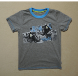 Šedé chlapecké tričko / motiv tenisky