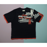 Chlapecké tričko / černé / bavlna