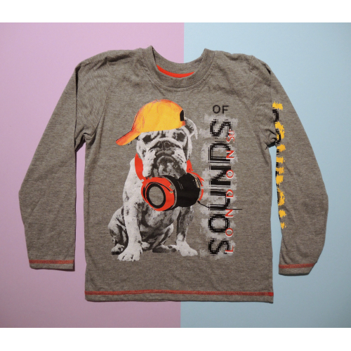 Chlapecké tričko / sounds / šedé