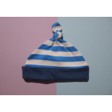 Čepice / pruhovaná / modro-bílá