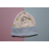 Čepice / světle modrá / pejsci