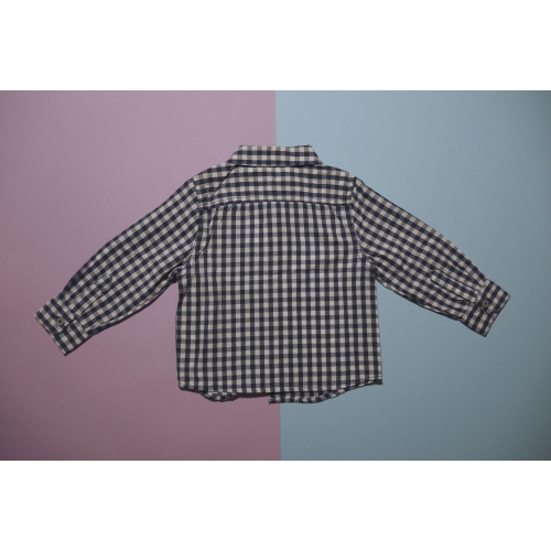 Kostkovaná košile / modro-bílá