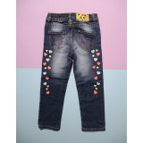 Dívčí džíny se srdíčkama