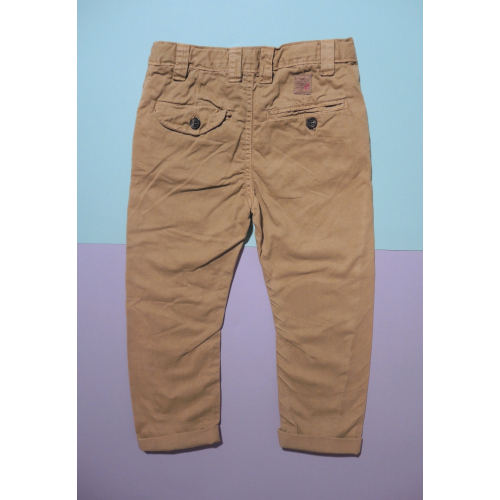 Chlapecké plátěné kalhoty / béžová