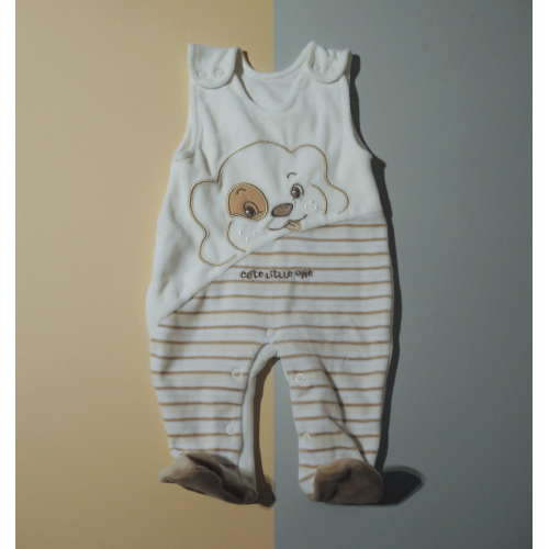 Overal s čepicí / motiv pejsek