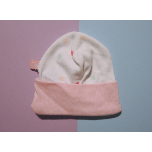 Čepice / modrá / puntíky