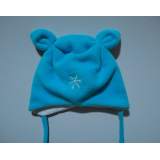 Modrá čepice s ušima