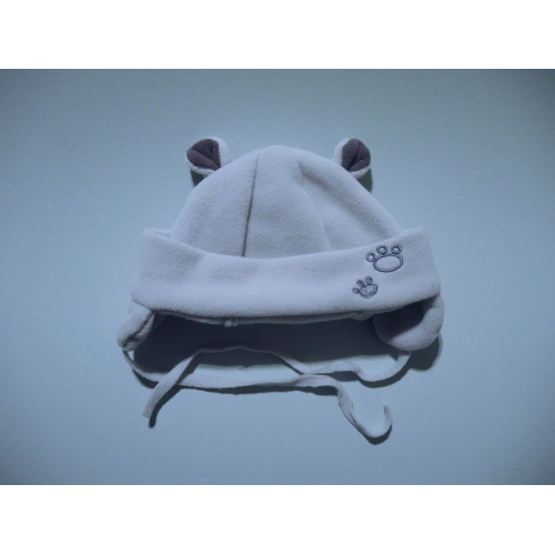 Šedivá čepice s oušky