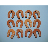 Keramická ozdoba podkova