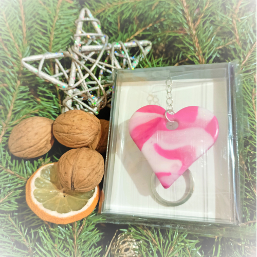 Přívěšek na klíče Srdíčko