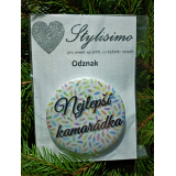 Placka, odznak velikosti 58 mm