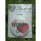 Placka, odznak velikosti 58 mm