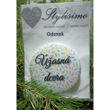 Placka, odznak velikosti 58 mm