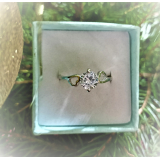 Prstýnek v krabičce se srdíčkem