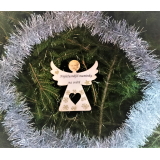 Dřevěný anděl Nejúžasnější maminka na světě 