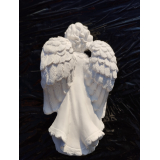 Anděl bílý vysoký 11 cm