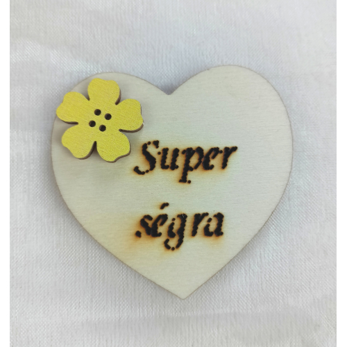 Srdce s věnováním Super ségra