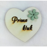 Srdce s věnováním Prima kluk