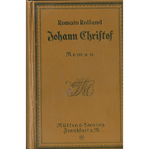 Johann Christof Kinder- und Jugendjahre