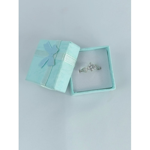 Prstýnek v krabičce se srdíčkem