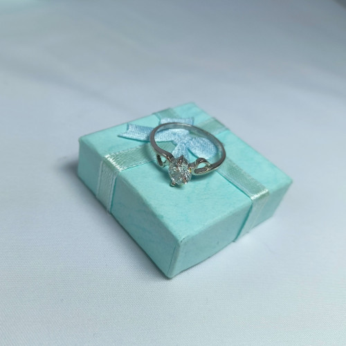 Prstýnek v krabičce se srdíčkem