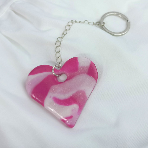 Přívěšek na klíče Srdíčko