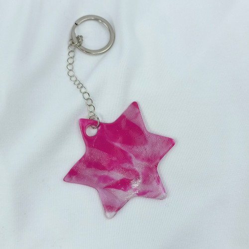 Přívěšek na klíče Hvězda