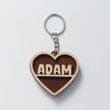 Přívěšek na klíče - srdíčko Adam