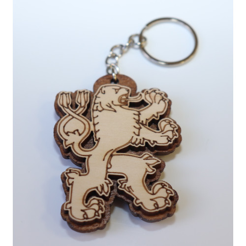 Schlüsselanhänger - Tschechischer Löwe