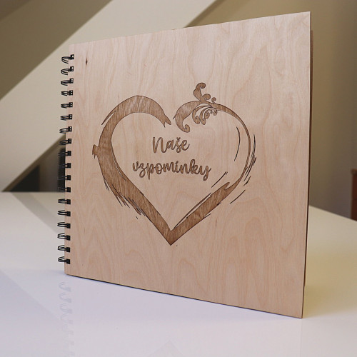 Album a zápisník ,, Naše vzpomínky"