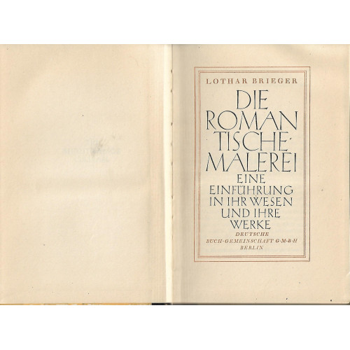 Die Romantische Malerei