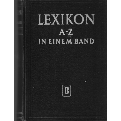 Lexikon A-Z in einem Band