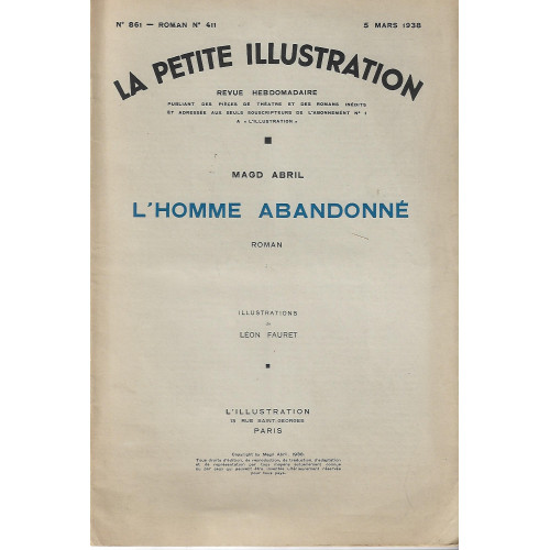 L'homme abandonné, La petite illustration