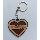 Přívěšek na klíče - Srdíčko Vlasta